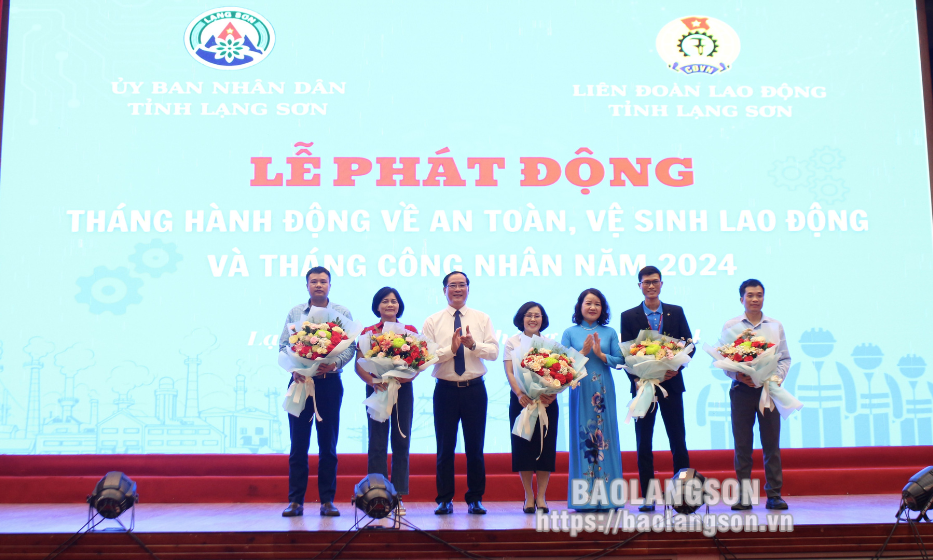 Phát động Tháng hành động về an toàn, vệ sinh lao động và Tháng công nhân năm 2024