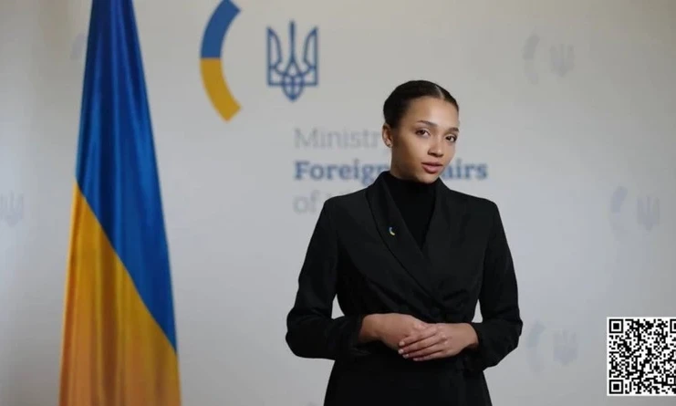 Bộ Ngoại giao Ukraine giới thiệu người phát ngôn AI
