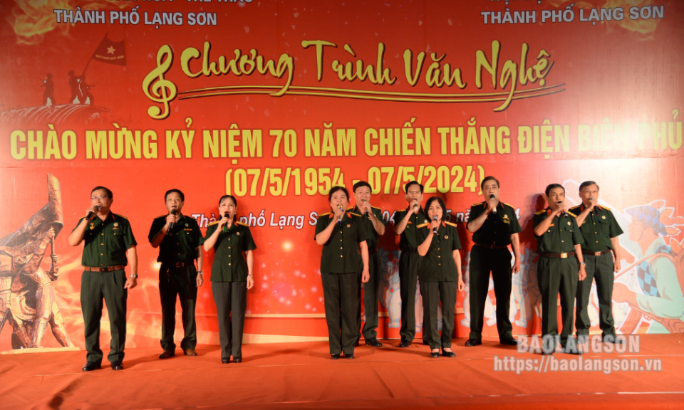 Đặc sắc chương trình văn nghệ chào mừng kỷ niệm 70 năm Chiến thắng Điện Biên Phủ