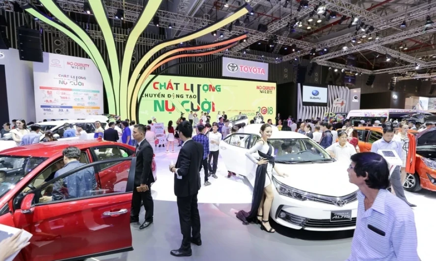 Vietnam Motor Show 2024 chính thức khởi động, quy tụ nhiều thương hiệu ô-tô, xe máy hàng đầu