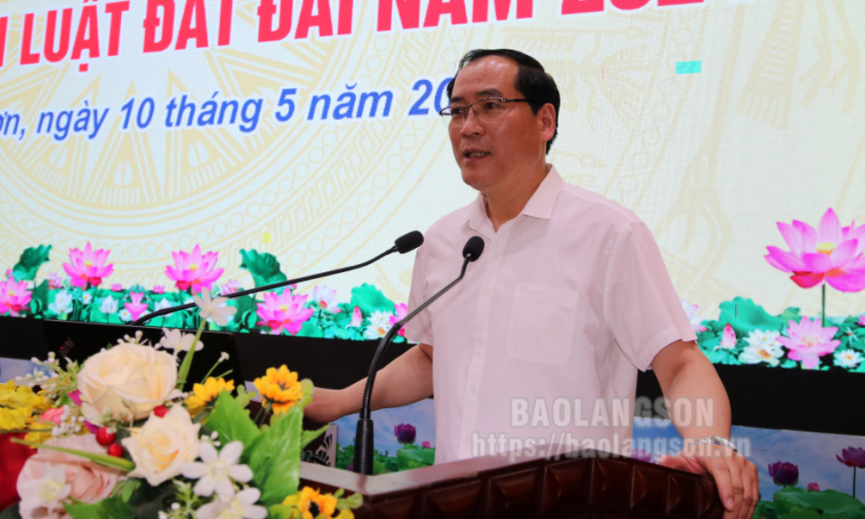 Triển khai thi hành Luật Đất đai năm 2024