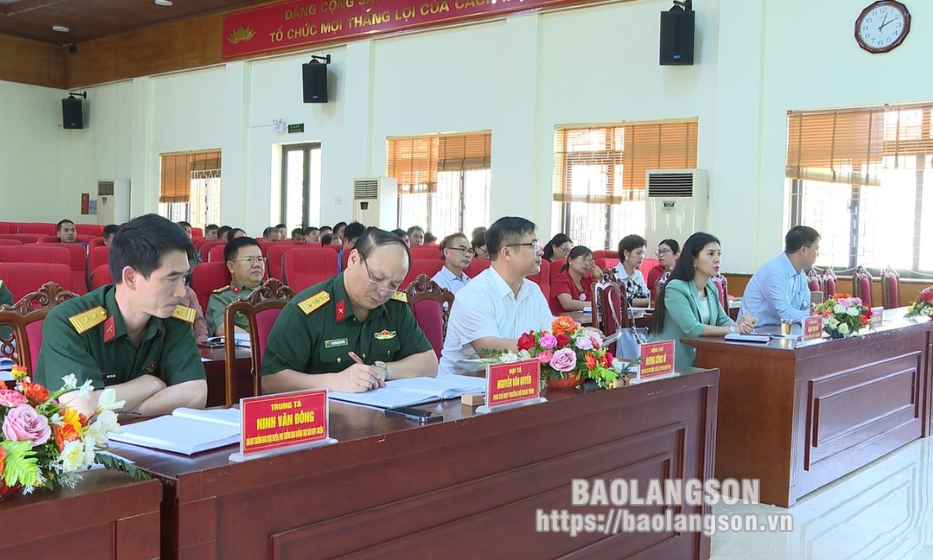 Lộc Bình: Sơ kết 5 năm thực hiện Nghị định số 21 của Chính phủ về khu vực phòng thủ