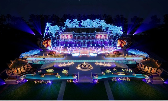 Điện Kiến Trung sẽ rực sáng trong đêm khai mạc Tuần lễ Festival Huế 2024