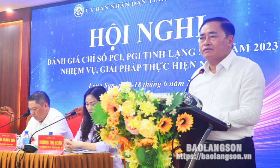 Đánh giá chỉ số PCI, PGI của tỉnh năm 2023