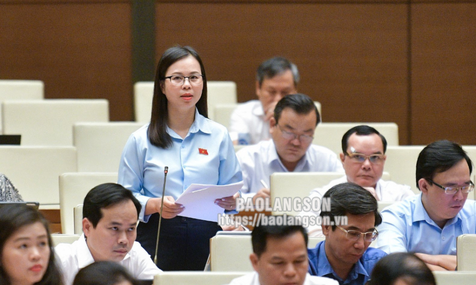 Kỳ họp thứ 7 Quốc hội khoá XV: Đại biểu góp ý kiến vào một số dự thảo luật và chủ trương đầu tư chương