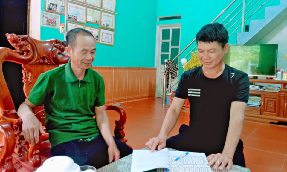 Chi Lăng: Khi đảng viên gương mẫu, đi đầu trong xây dựng nông thôn mới