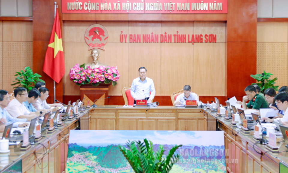 UBND tỉnh họp phiên thường kỳ tháng 6, kỳ 2: Thảo luận và quyết định 9 nội dung quan trọng
