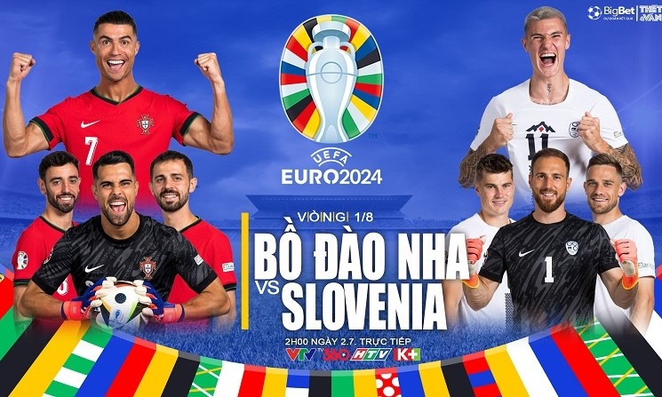Nhận định bóng đá Bồ Đào Nha và Slovenia: Khẳng định sức mạnh