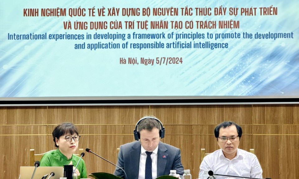 Xây dựng nguyên tắc phát triển trí tuệ nhân tạo có trách nhiệm