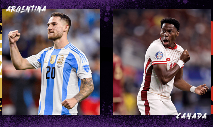 Nhận định Argentina và Canada, bán kết Copa America 2024: Khó cản đương kim vô địch