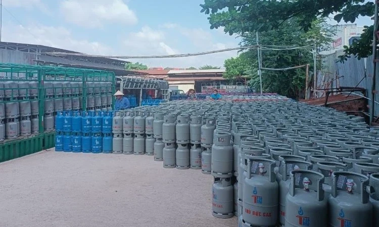 Giá gas tháng 8 tăng trở lại