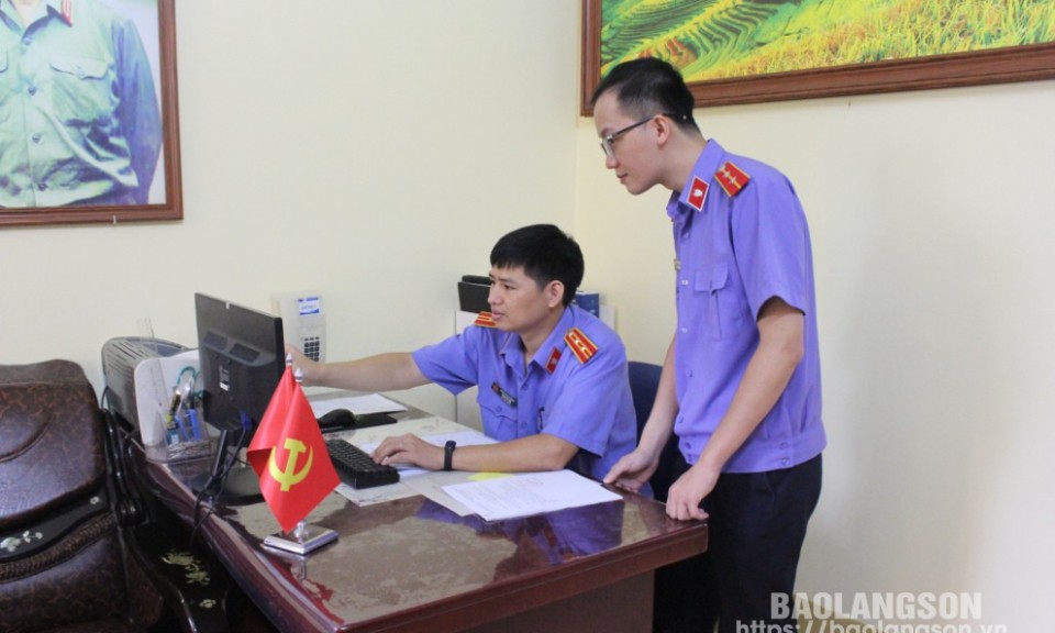 Viện Kiểm sát Nhân dân huyện Hữu Lũng: Đơn vị tiêu biểu trong học và làm theo lời Bác dạy