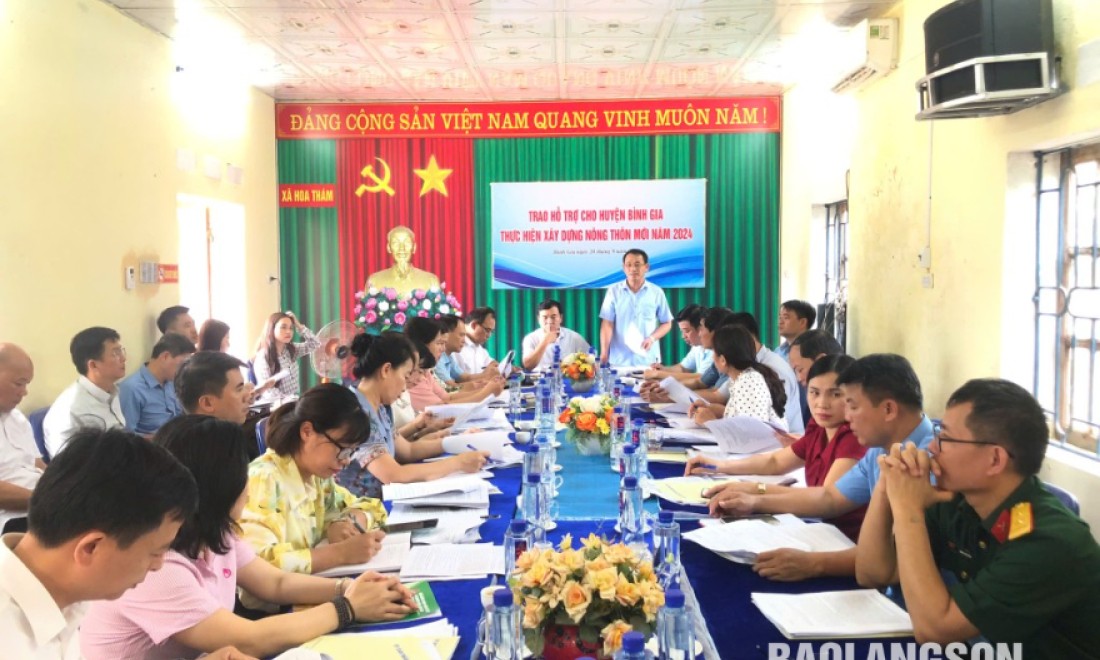 Kiểm tra tình hình thực hiện các chương trình mục tiêu quốc tại Bình Gia