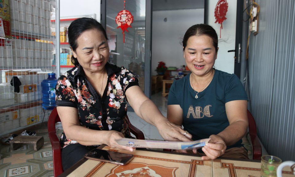 Nữ bí thư chi bộ học và làm theo gương Bác