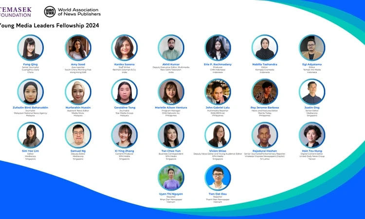 Hai nhà báo Việt Nam nhận Học bổng Lãnh đạo Truyền thông Trẻ Temasek Foundation 2024