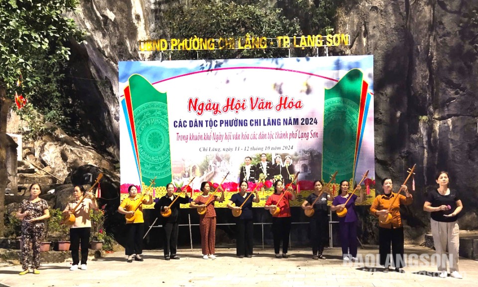 Ngày hội văn hoá các dân tộc thành phố Lạng Sơn:  “Điểm hẹn” văn hoá hấp dẫn