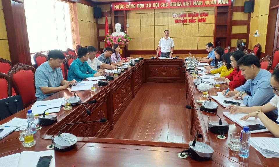 Kiểm tra công tác tuyên giáo tại huyện Bắc Sơn