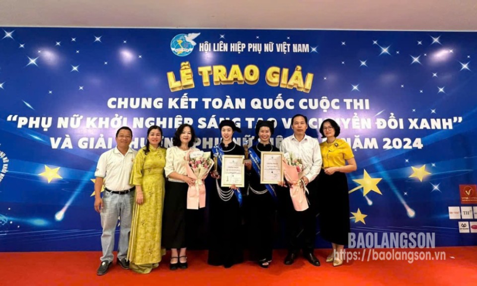 Dự án “Chăn nuôi gà thảo dược vi sinh dưới tán hồi” giành giải nhất cuộc thi “Phụ nữ khởi nghiệp sáng