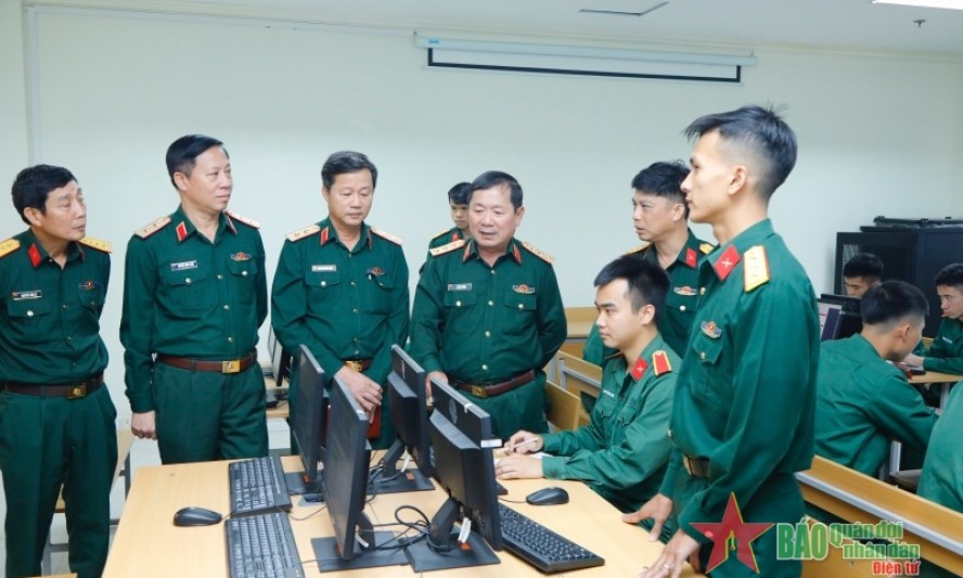 Trường Sĩ quan Chính trị: Hoàn thành đúng tiến độ các nhiệm vụ về chuyển đổi số được giao