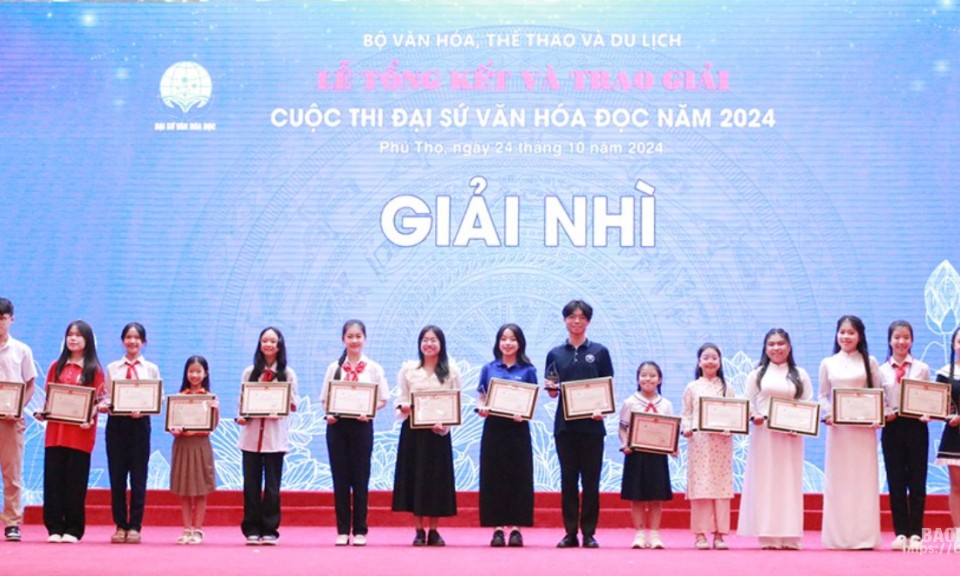 Lạng Sơn có 2 tác phẩm đoạt giải tại cuộc thi Đại sứ văn hoá đọc toàn quốc năm 2024