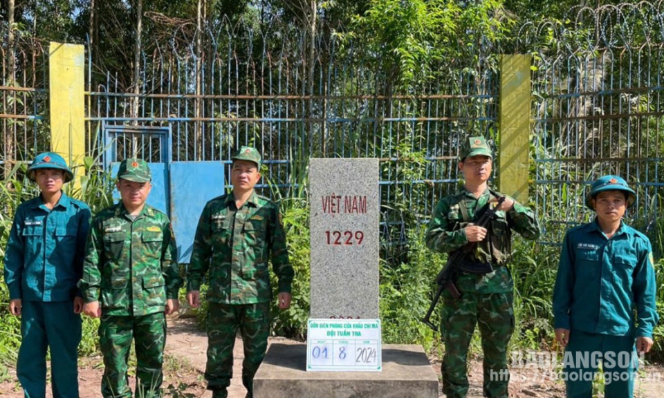 Lực lượng dân quân xã Yên Khoái phát huy vai trò tham gia bảo vệ an ninh biên giới