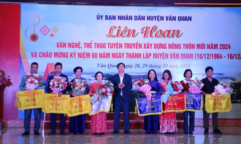 Văn Quan: Liên hoan văn nghệ, thể thao tuyên truyền xây dựng nông thôn mới năm 2024