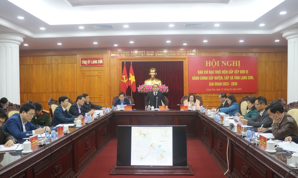 Ban Thường vụ Quốc hội ban hành Nghị quyết về sắp xếp đơn vị hành chính cấp xã của tỉnh Lạng Sơn giai đoạn