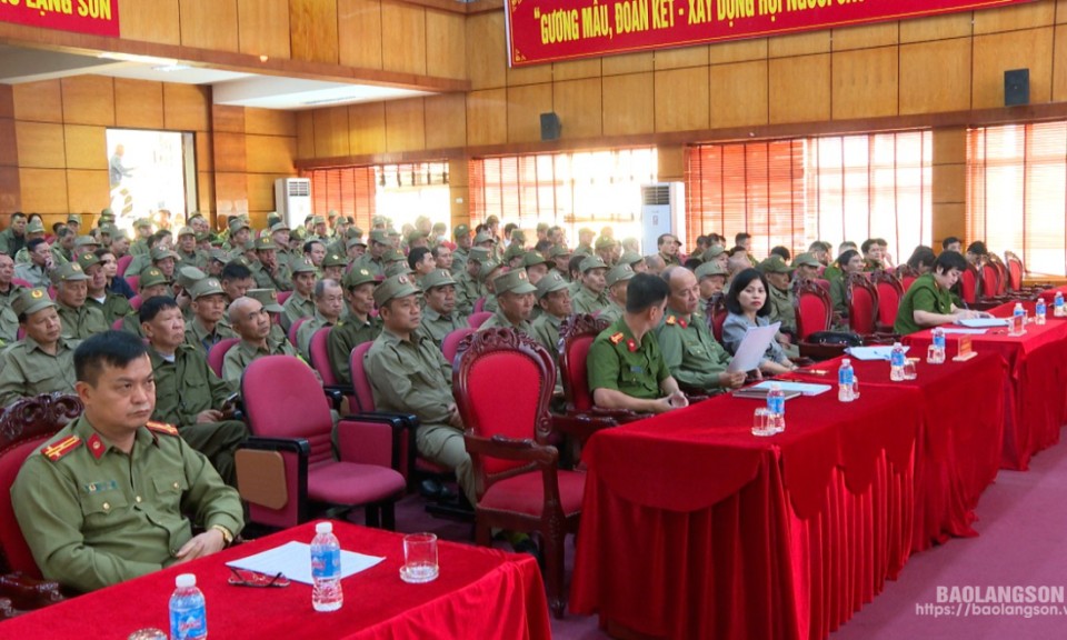 Ban Chỉ đạo 138 tỉnh phát động phong trào thi đua đặc biệt trong lực lượng tham gia bảo vệ an ninh trật