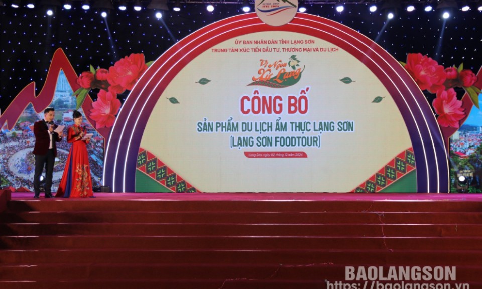 Công bố sản phẩm du lịch “Foodtour Lạng Sơn”
