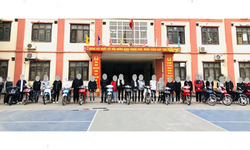 Công an huyện Lộc Bình: Khởi tố 26 đối tượng gây rối trật tự công cộng