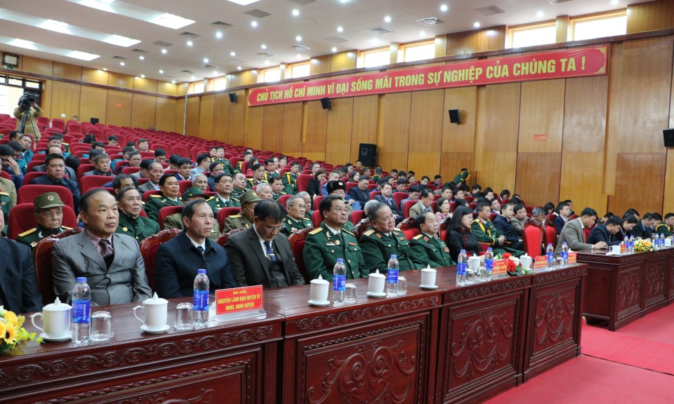 Bắc Sơn: Gặp mặt nhân kỷ niệm 80 năm ngày thành lập Quân đội nhân dân và 35 năm Ngày hội Quốc phòng toàn