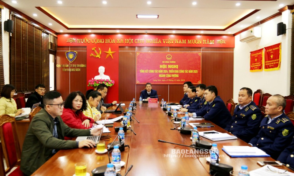 Tổng kết công tác năm 2024 và triển khai nhiệm vụ năm 2025 ngành công thương