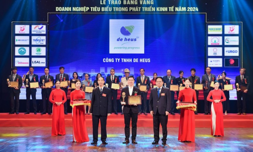 De Heus Việt Nam nhận giải thưởng 'Top 20 doanh nghiệp FDI đóng góp tích cực cho sự phát triển KTXH năm