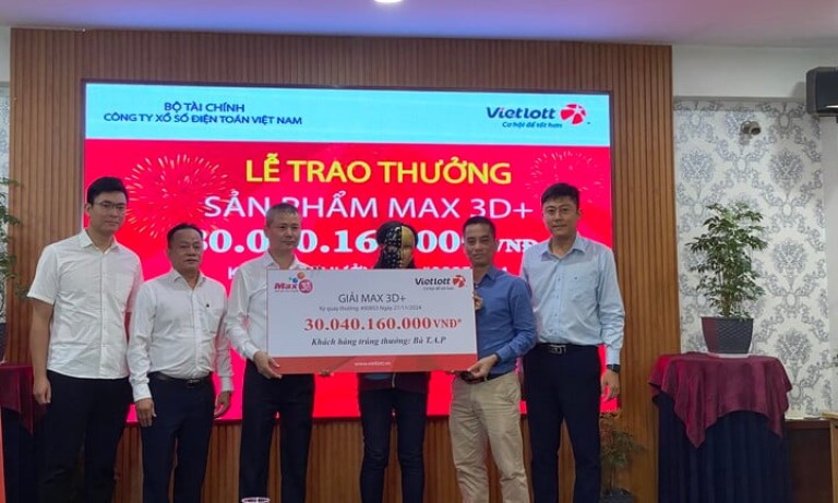 Tìm ra người trúng giải 135 tỷ đồng Vietlott tối Noel