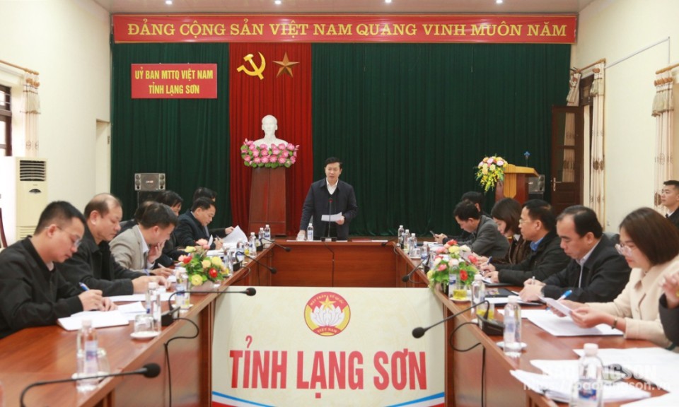 Ban Vận động Quỹ Cứu trợ tỉnh họp bàn về mức kinh phí, nội dung hỗ trợ khắc phục thiệt hại do bão số 3