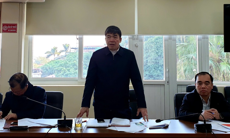 triển khai kế hoạch tổ chức Hội Báo Xuân và triển lãm trưng bày thành tựu 100 năm ngày Báo chí cách mạng