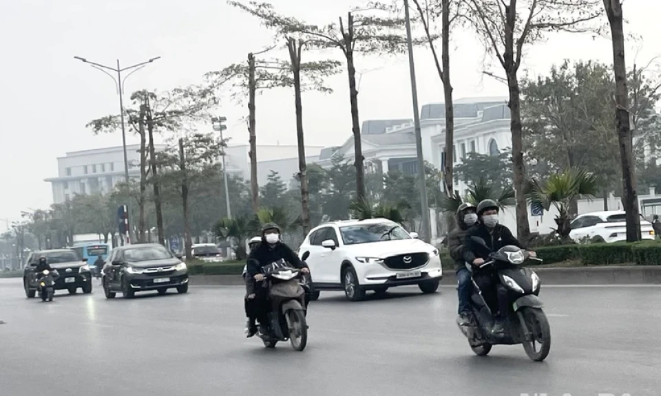 Ngày 28/1, miền bắc trời rét đậm, rét hại