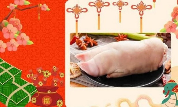 Về quan niệm "cúng giao thừa với chân giò cho năm Tỵ may mắn"