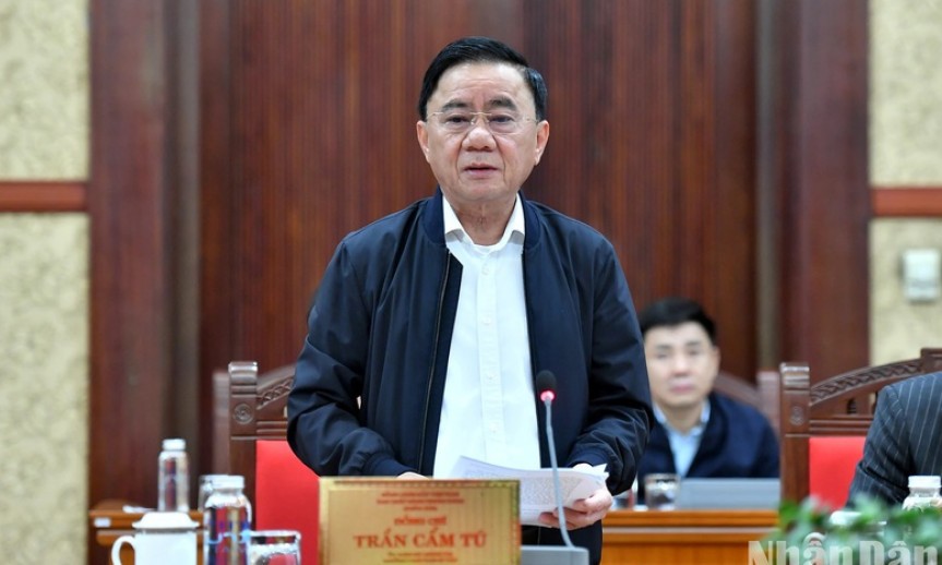 Hội nghị triển khai Chương trình làm việc của Bộ Chính trị, Ban Bí thư năm 2025