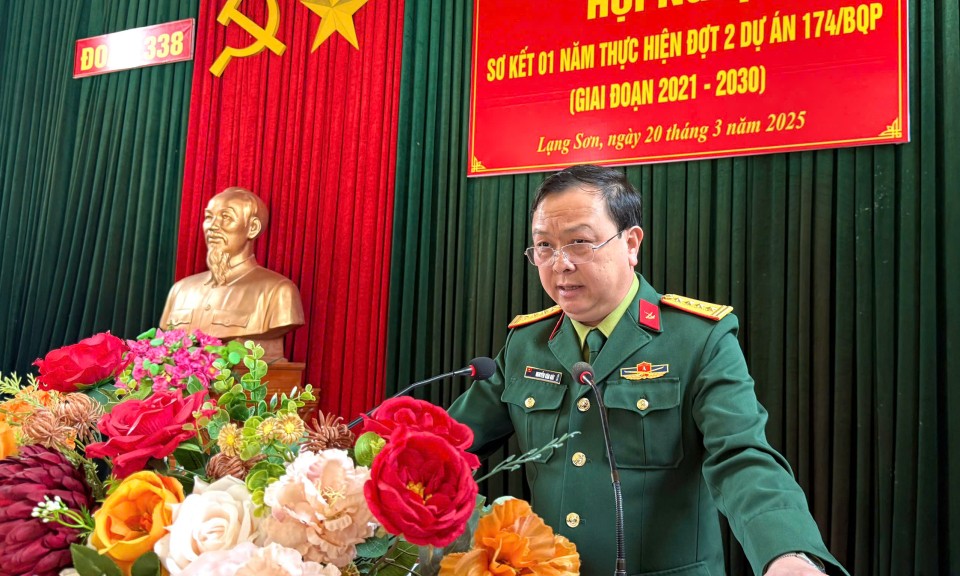 Đoàn Kinh tế – Quốc phòng 338: Sơ kết 01 năm đợt 2 thực hiện Dự án 174/BQP, giai đoạn 2021 – 2030