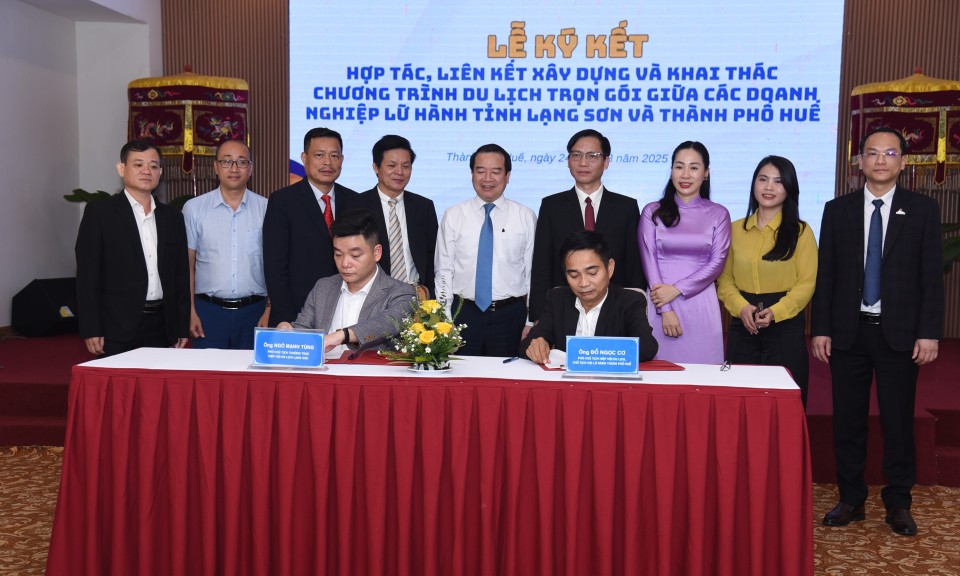 Hội nghị quảng bá điểm đến du lịch Lạng Sơn tại thành phố Huế năm 2025   