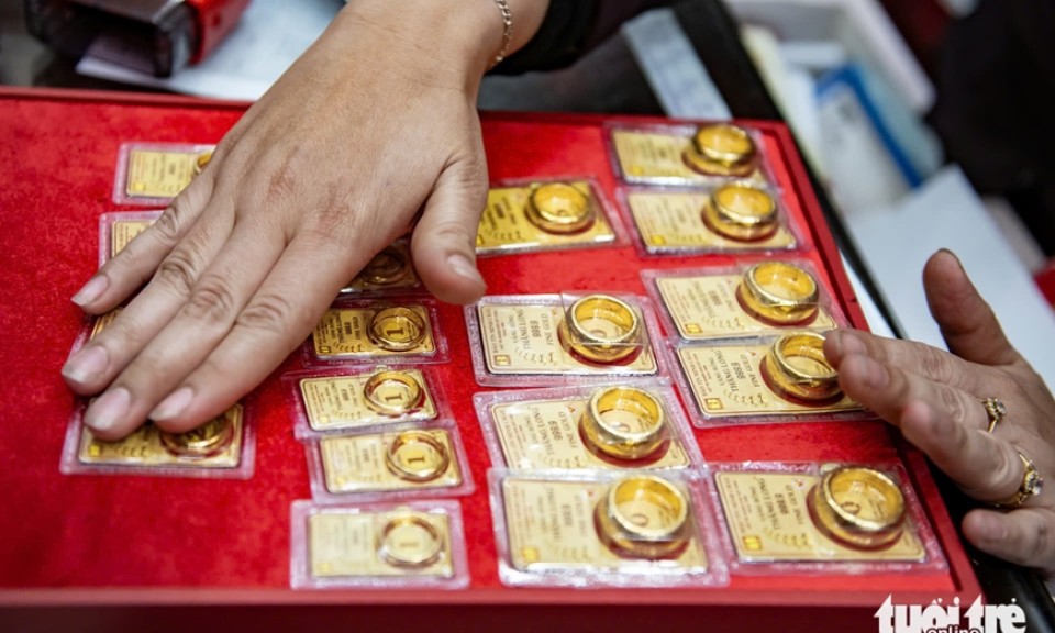 Giá vàng hôm nay (25-3): Thế giới giảm, trong nước tăng