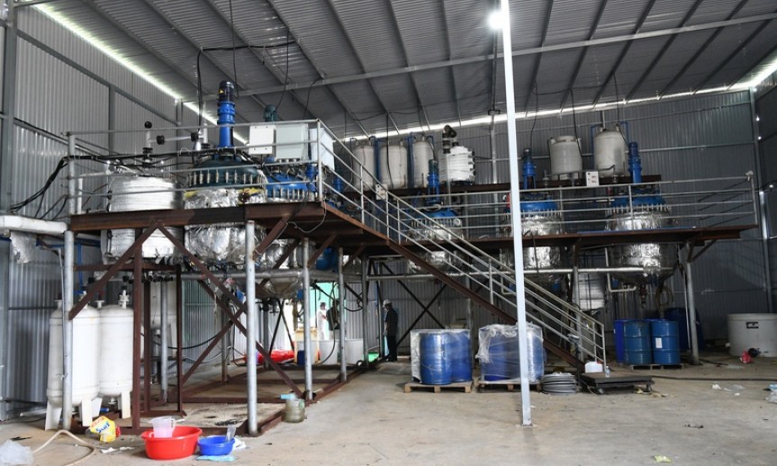 Phá công xưởng sản xuất ma túy tổng hợp lớn nhất từ trước đến nay, thu giữ 1,4 tấn ketamin