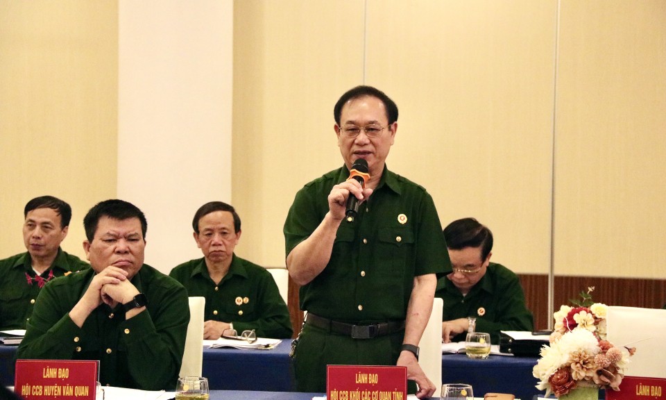 Hội Cựu chiến binh tỉnh giao ban công tác quý I