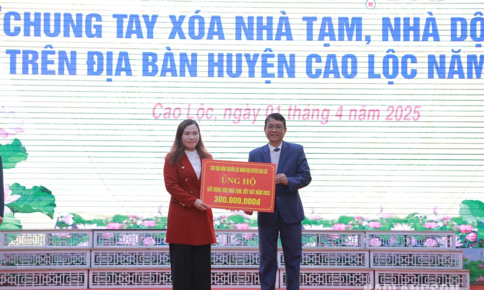 động “Chung tay xóa nhà tạm, nhà dột nát” và gặp mặt đầu xuân giữa chính quyền với doanh nghiệp, hợp tác