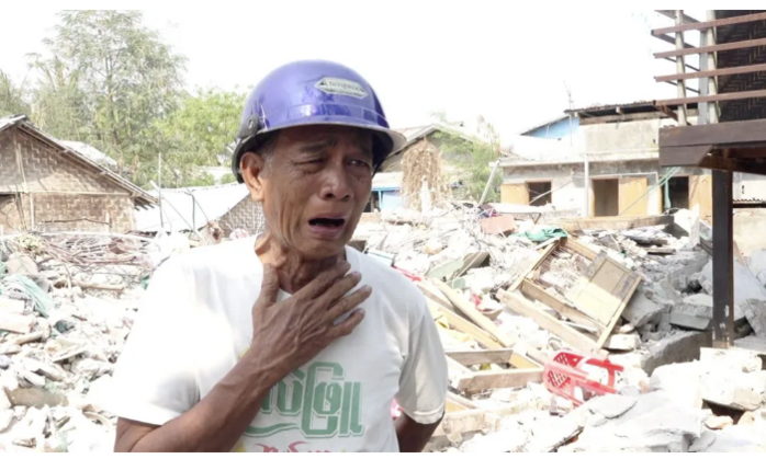Học sinh trường mẫu giáo bị vùi lấp trong động đất Myanmar