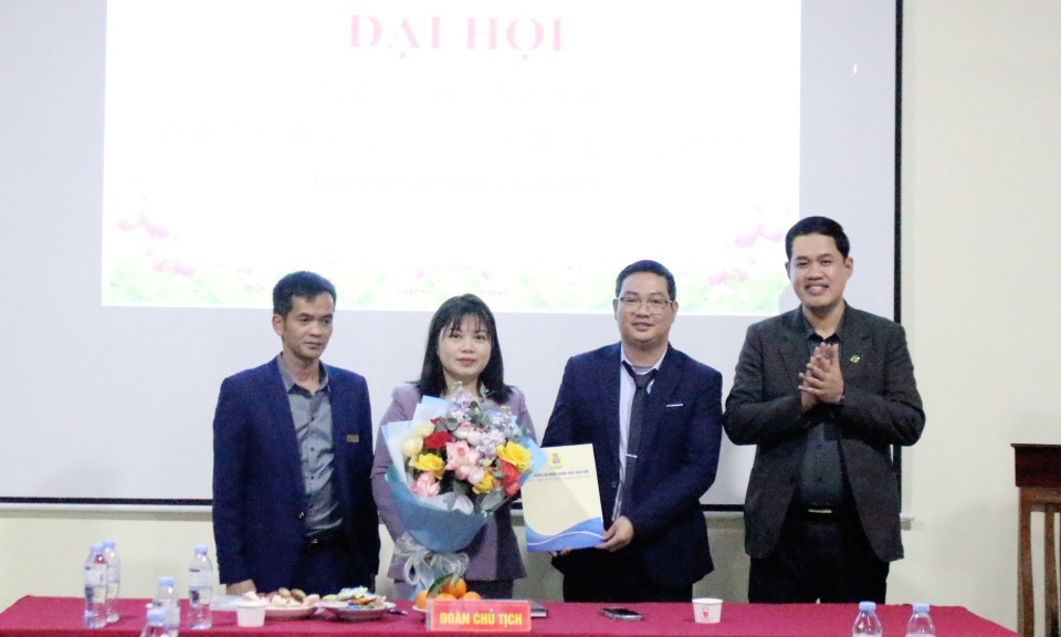 Đại hội thành lập Công đoàn cơ sở Công ty Cổ phần dược phẩm và trang thiết bị y tế Lạng Sơn