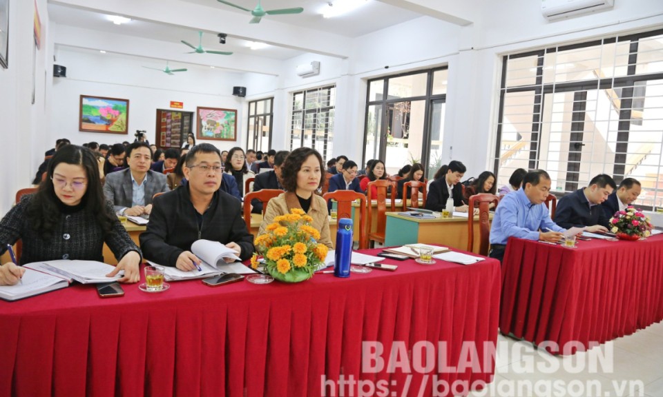 Ngành Giáo dục Lạng Sơn tập trung thực hiện nhiệm vụ trọng tâm cuối năm học 2024-2025