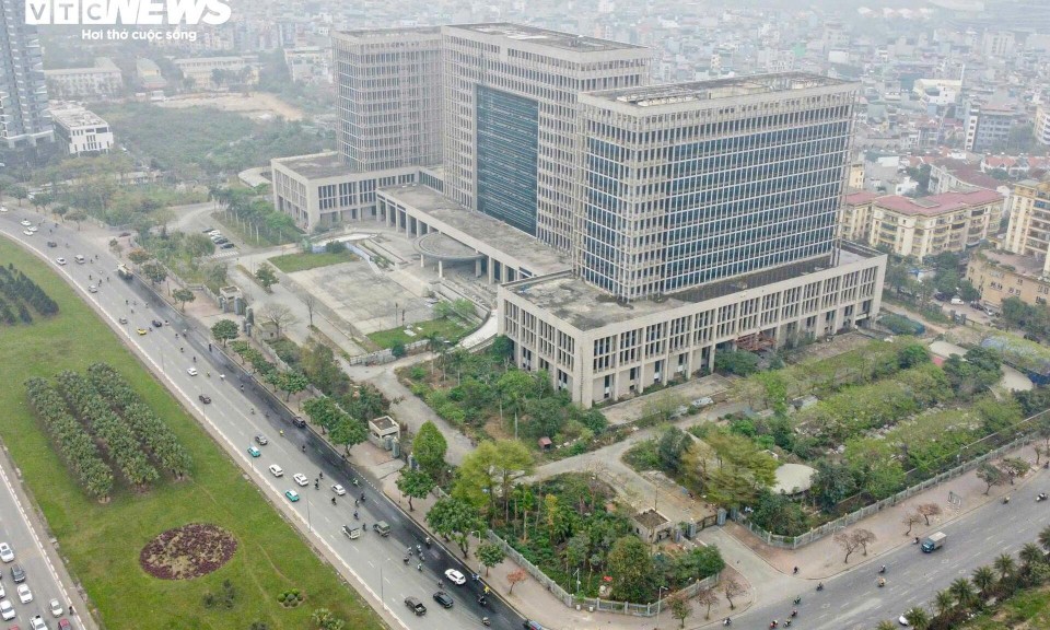 Cận cảnh dự án trụ sở Bộ Ngoại giao vừa bị đưa vào diện theo dõi lãng phí
