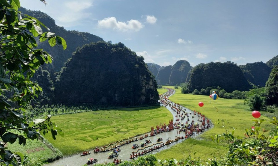 Du lịch Ninh Bình khẳng định thương hiệu điểm đến hấp dẫn hàng đầu thế giới